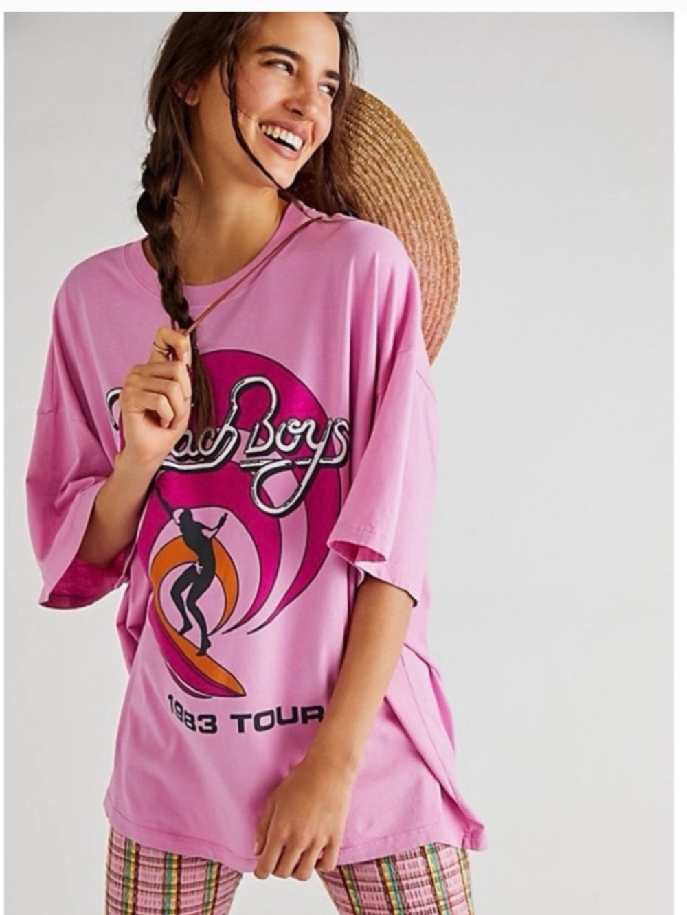 daydreamer 1983 beach boys oversized tee